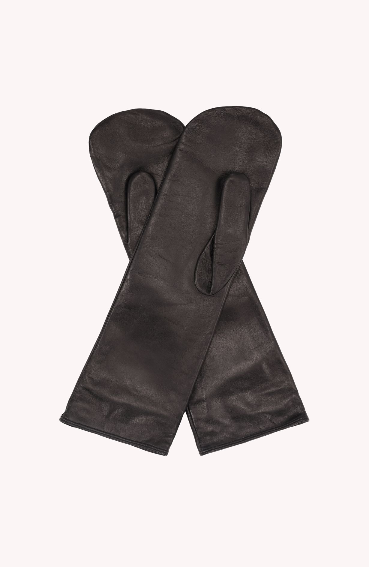 Iblamelulu mittens leather black